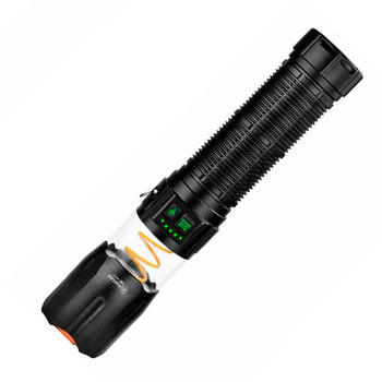 Ліхтар ручний YEMAO YM-G522-2 TG, АКБ 401350, Power Bank, ЗП Type-C, zoom, функція лампи