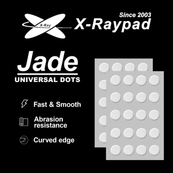 Глайди точки для миші X-Raypad Jade Універсальні 6,5 мм