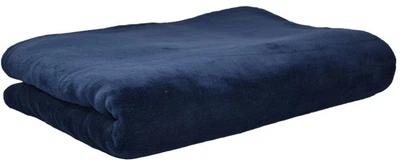 Плед флісовий Soft Me Fancy Темно-синій 130х180 см (70030405-44)
