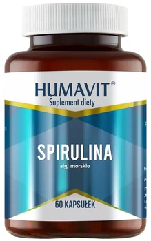 Дієтична добавка Goldstudio Humavit Spirulina 60 капсул (5903129300691)