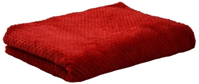 Плед флисовый Soft Me Diamond Красный 130х180 см (70030205-02)
