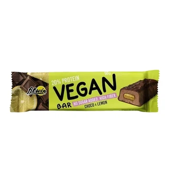 Протеїновий батончик FitWin Vegan Bar шоколад-лимон 50г