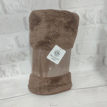 Полотенца для лица рук из микрофибры Malloory Home 100*50 см коричневый