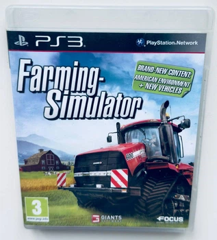 Диск для PlayStation 3 - Farming Simulator, английская версия, Б/У
