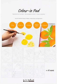 Kolorowanka Creativ Company Colour in Pad 20 stron (5712854788410)