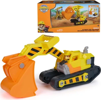 Щенячий патруль Бульдозер Крепыша Paw Patrol Rubble & Crew Ultimate Tool Deluxe Bulldozer PP45