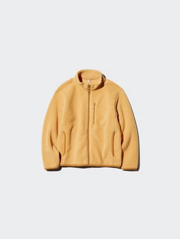 Детская флисовая куртка UNIQLO кофта 1159859002 (Желтый 11-12) на рост 145-155 см