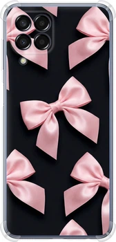 Чохол-накладка (панель) на Samsung Galaxy M33 M336B Coquette Ribbons Dark Coquette (6767sp-2633)
