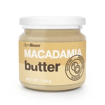 Паста з горіхів макадамії 200 г - GymBeam Food