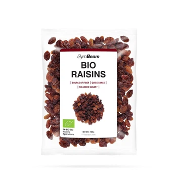 Біо родзинки 150 г - GymBeam Bio