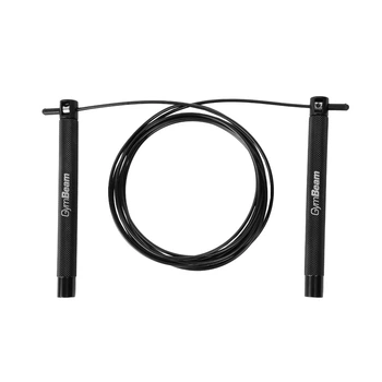 Скакалка Speed Rope чорна - GymBeam Accessories