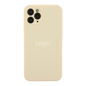Чохол Silicone Case Square Full Camera для iPhone 11 Pro Max 11.Antique White