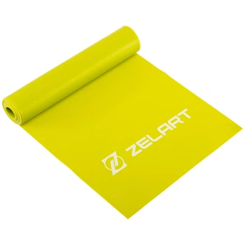 Лента эластичная для фитнеса и йоги Zelart Fitness Basic 7682-2 нагрузка S