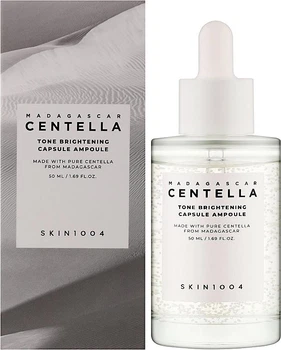 Сыворотка SKIN1004 Madagascar Centella Tone Brightening Capsule Ampoule с экстрактом центеллы и ниацинамидом 50 мл