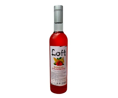 Сироп Loft банан-клубника 700 мл