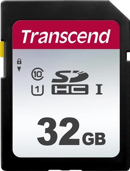 Карта пам'яті Transcend SDHC 32GB C10 UHS-I U1 R95/W45 MB/s (TS32GSDC300S)