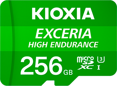 Карта пам'яті KIOXIA Exceria High Endurance microSDXC 256GB Class 10 UHS-I V30 (LMHE1G256GG2) 327602