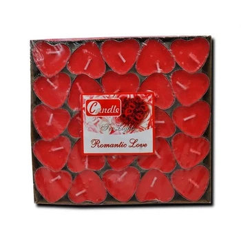 Свічки-таблетки ароматизировані "Romantic love" 50шт/уп 3.5см R37450
