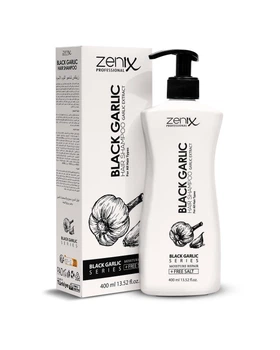 Шампунь з екстрактом чорного часника Zenix, 400 мл (Liv410102)