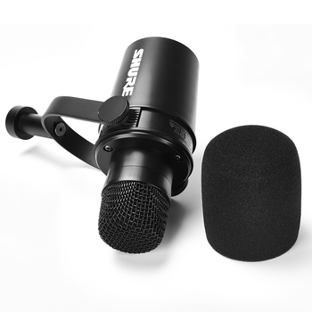 Вітрозахист для мікрофона Shure MV7 / MV7X поролоновий поп-фільтр