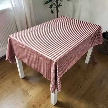 Скатерть Silver Exklusiv jacquard 160х220 Пудра