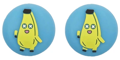 Силиконовые накладки на стики Fortnite Banana для Sony DualSense PS5 / DualShock PS4 / Nintendo Switch 2 / Xbox Series | One / Pro Controller Nintendo