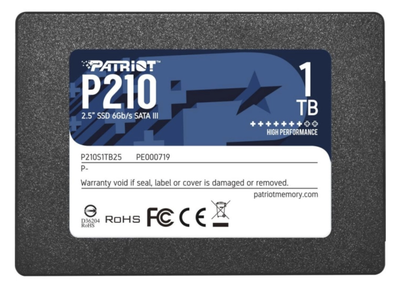 Накопичувач Patriot SSD 2.5" 1TB (P210S1TB25)