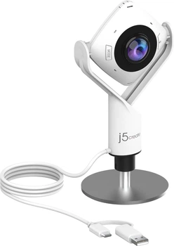 Веб-камера J5create JVCU360-N White