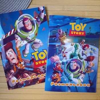 Раскраска История игрушек Toy Story А5 набор 2 шт (27971)