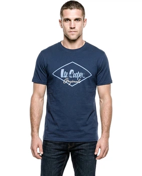 Футболка мужская Lee Cooper Logo Transparent 59711218.2 M синяя (2597112183908)