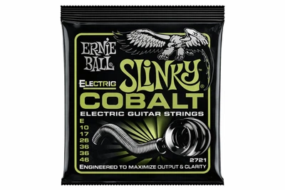 Струны для электрогитары 10-46 Ernie Ball Cobalt Slinky 2721