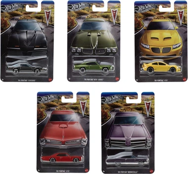 Тематическая машинка Hot Wheels Праздник скорости в ассортименте 1 шт (GRT01)