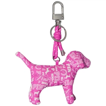 Брелок PINK Victoria’s Secret Micro Dog Keychain Charm
