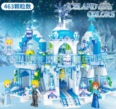 Дитячий конструктор Крижане Серце Принцеса Frozen замок Лего Ельза для дівчаток