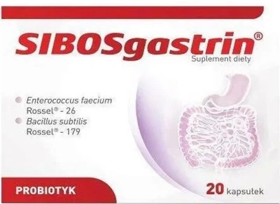 Probiotyk Urgo SIBOSgastrin 20 kapsułek (5904194110802)