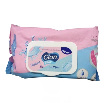Детские влажные салфетки GIAN, 120 шт