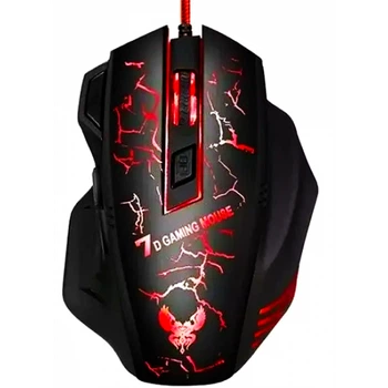 Ігрова мішка Gaming Mouse IX7 USB з RGB підсвіткою, провідна геймерська міша для ПК та ноутбука