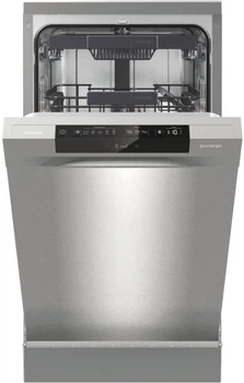 Gorenje Посудомийна машина, 11компл., A+++, 45см, дисплей, 3 кошика, AquaStop, Інвертор, сірий