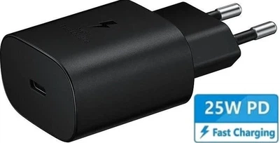 Зарядное устройство Samsung 25 W Travel Adapter Black (EP-TA800NBEGEU)