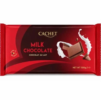 Шоколад молочний Cachet Milk (32% cacao) - 500 g