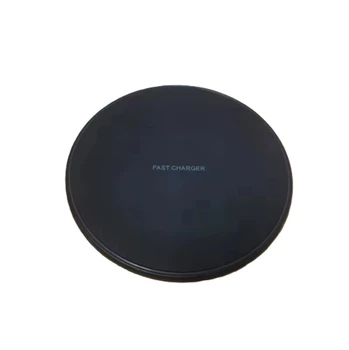 Беспроводное зарядное устройство Fast Charger 30W с функцией быстрой зарядки и подсветкой для iPhone и Android (GY68) Без кабеля Black