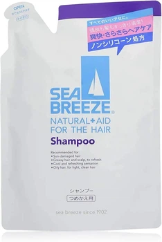 Освежающий шампунь с аминокислотами Shiseido Sea Breeze Shampoo, пополнение 400 мл