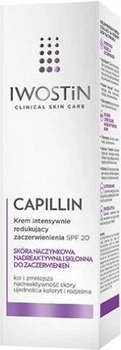 Крем для обличчя Iwostin Capillin SPF 20 40 мл (5902502432219)