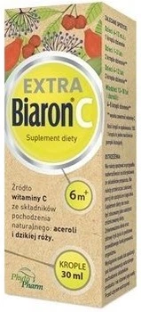 Вітамін C Biaron Extra у краплях 30 мл (5903473010215)