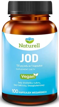 Йод USP Zdrowie Naturell Jod 100 капсул (5903031287929)