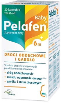 Kompleks dla dzieci 6m+ Phytopharm Pelafen Baby 6m+ 20 kapsułek (5903473005921)