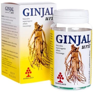 Kompleks ziołowy HerbalMed Ginjal Urit 60 kapsułek (5902596139087)