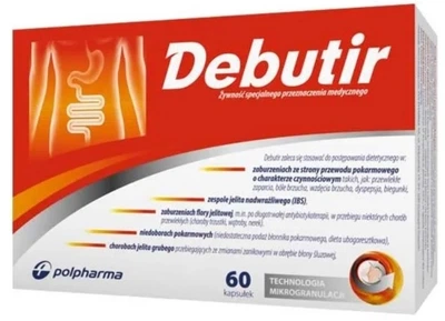 Postbiotyk Polpharma Debutir 60 kapsułek (5907698301622)