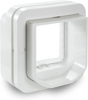 Микро-чиповая дверца SureFlap Dual Scan, совместимы со всеми микрочипами и RFID-бирками, память на 32 уникальных идентификаторов, кошачьи двери с микрочипом