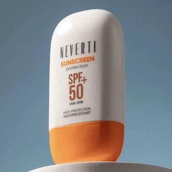 Солнцезащитный крем sunscreen 50 SPF NEVERTI 50 мл